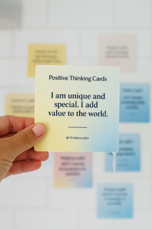 positive thinking cards