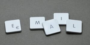 Close-up of the word 